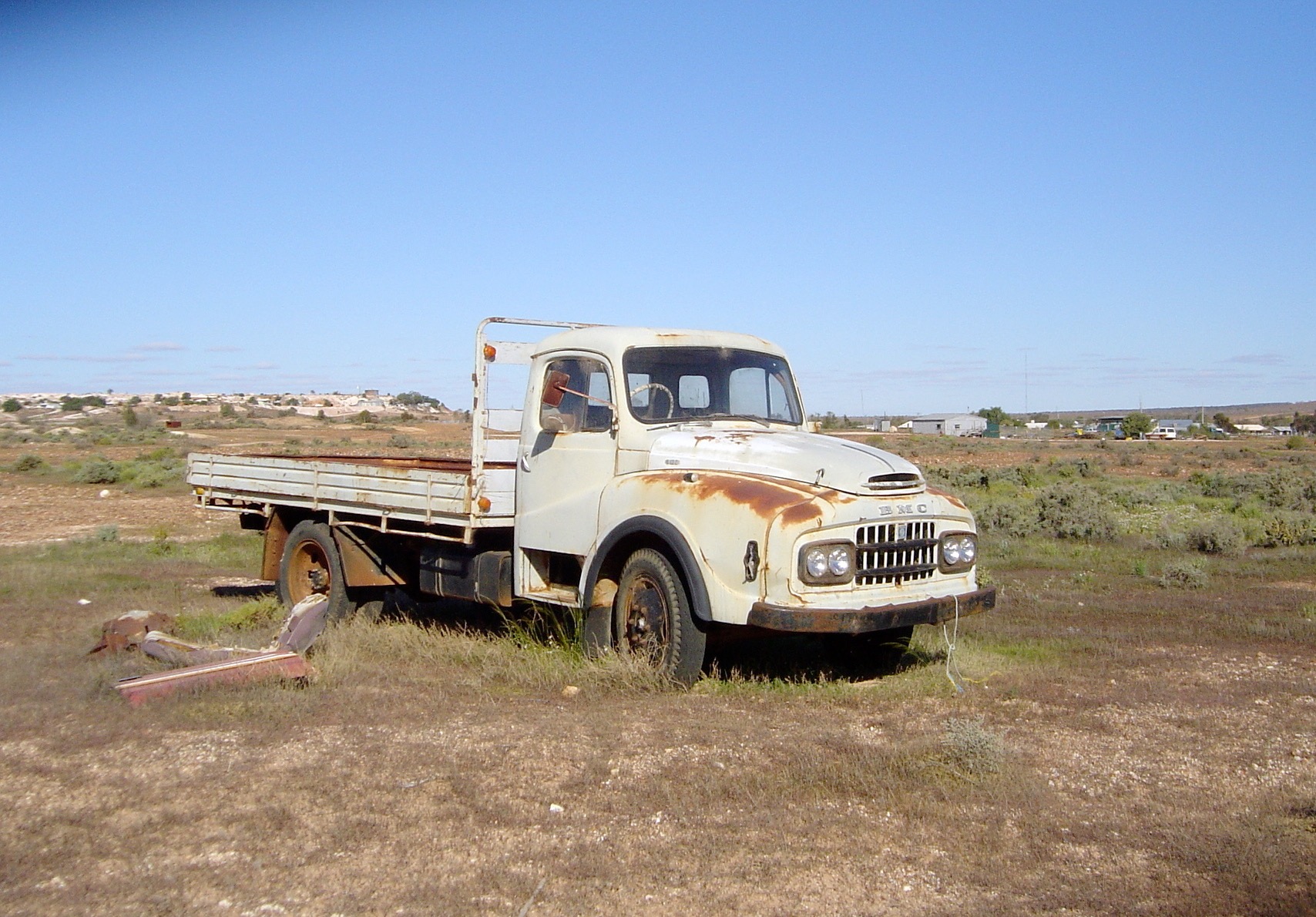 An Old Truck in Good Condition.